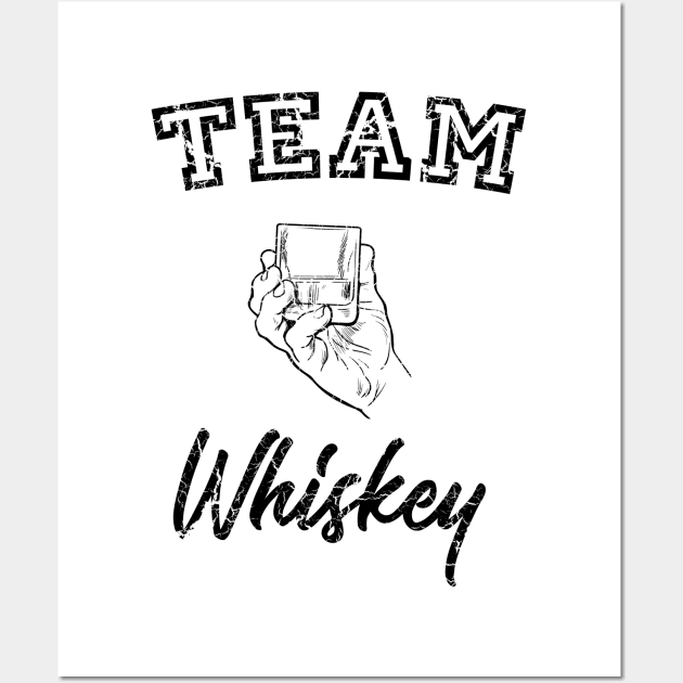 Team Whiskey Drinkers Wall Art by Blister